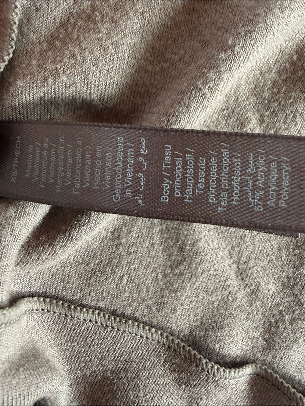 Skims Cloud Zip Front Top Size XS Amethyst - Picture 5 of 7